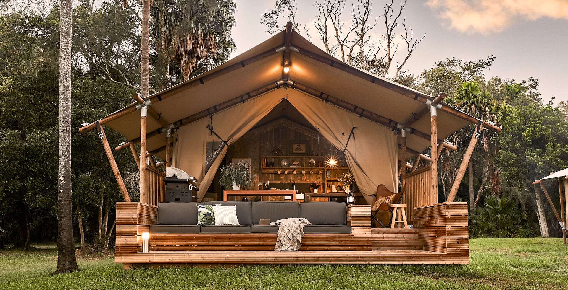 safari tent glamping near me